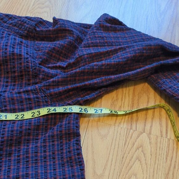 Flyshacker Clothing CO Men's Plaid Flannel Long Sleeve Button Down Shirt Size XL - Picture 6 of 7